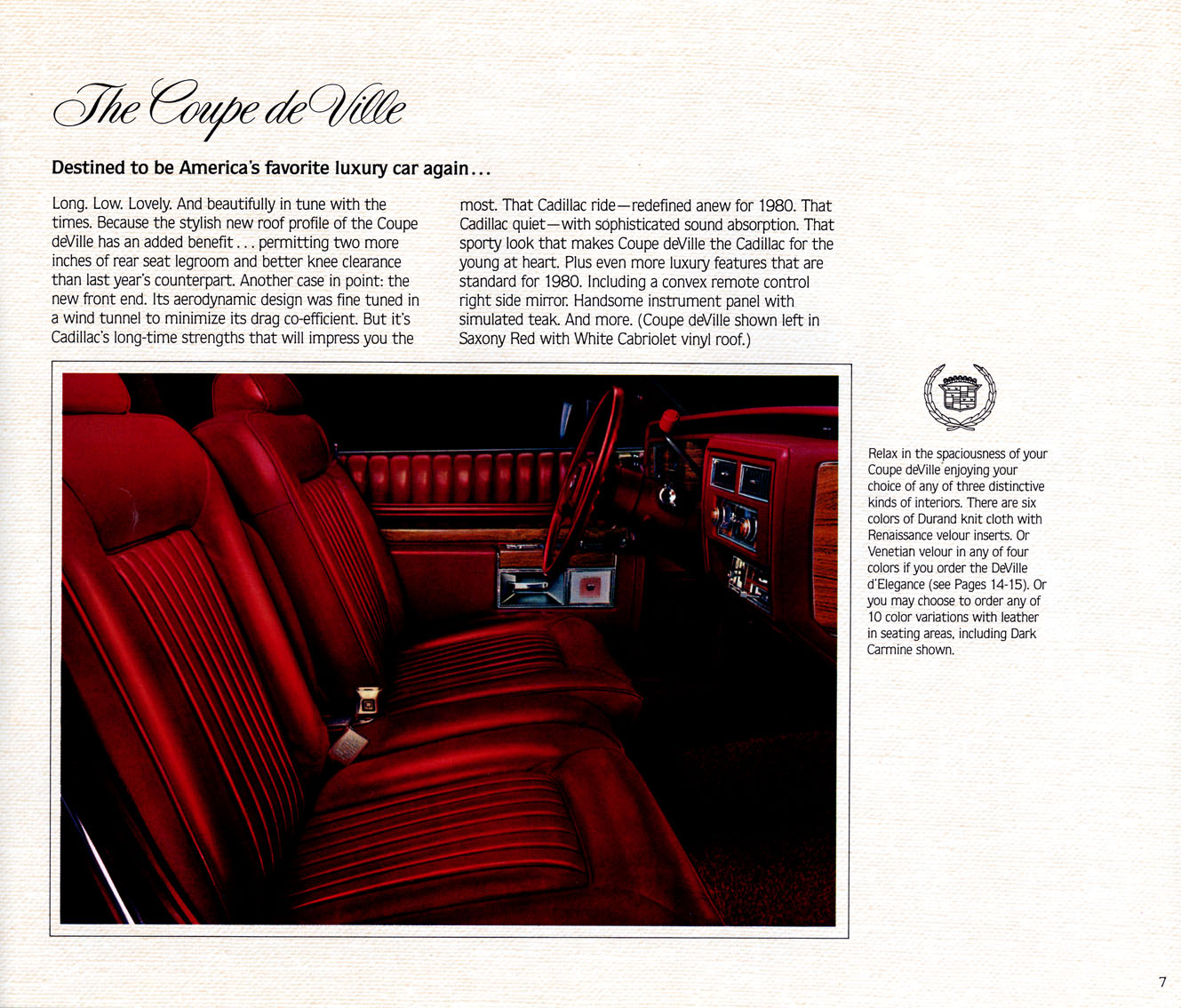 1980 Cadillac Brochure Page 26